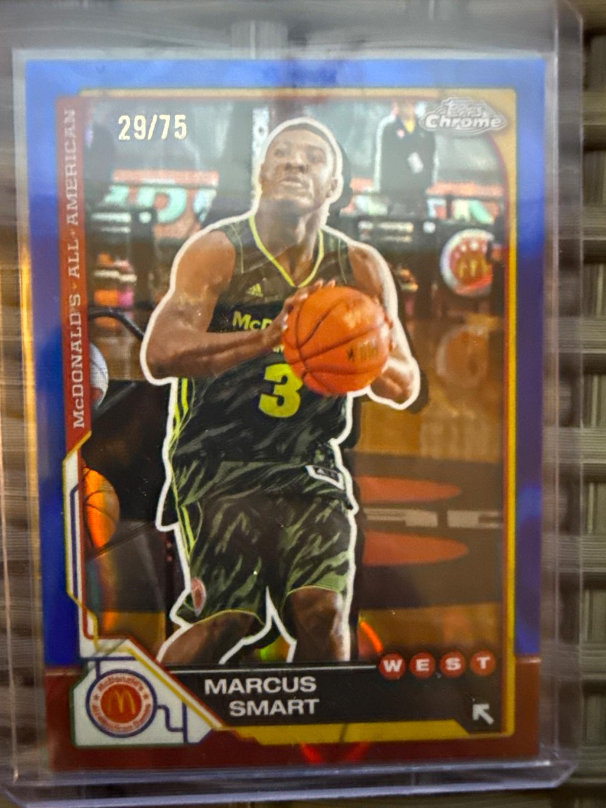 Marcus Smart [Blue Lava Refractor] #91