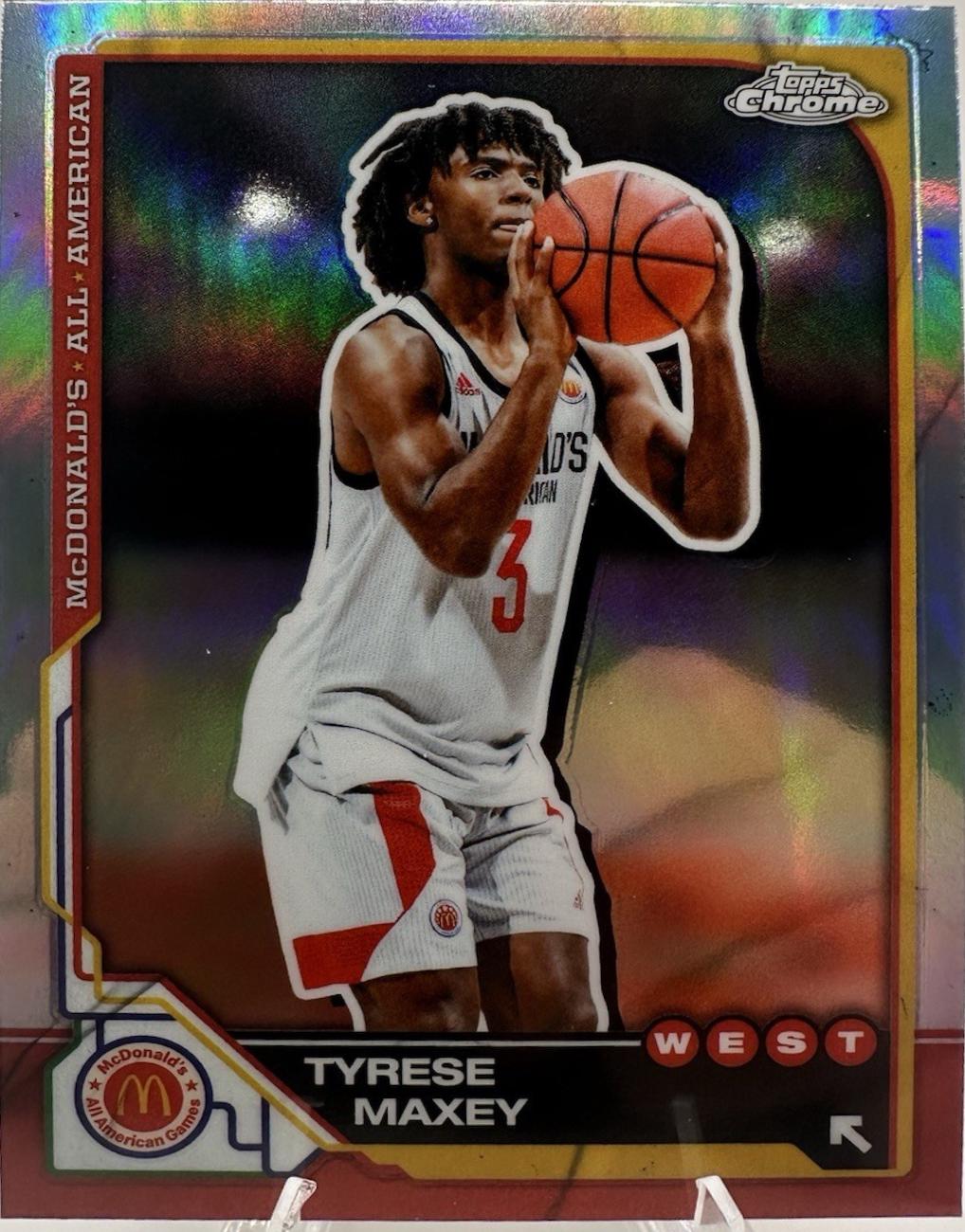 Tyrese Maxey [Refractor] #80
