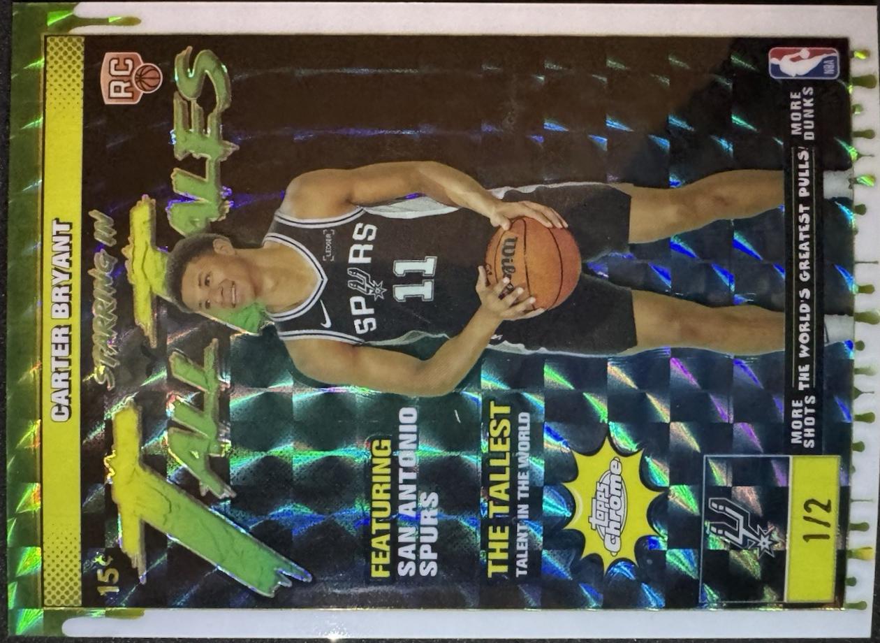 Carter Bryant [Refractor White Geometric] #TT-19