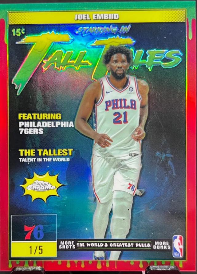 Joel Embiid [Refractor Red] #TT-3