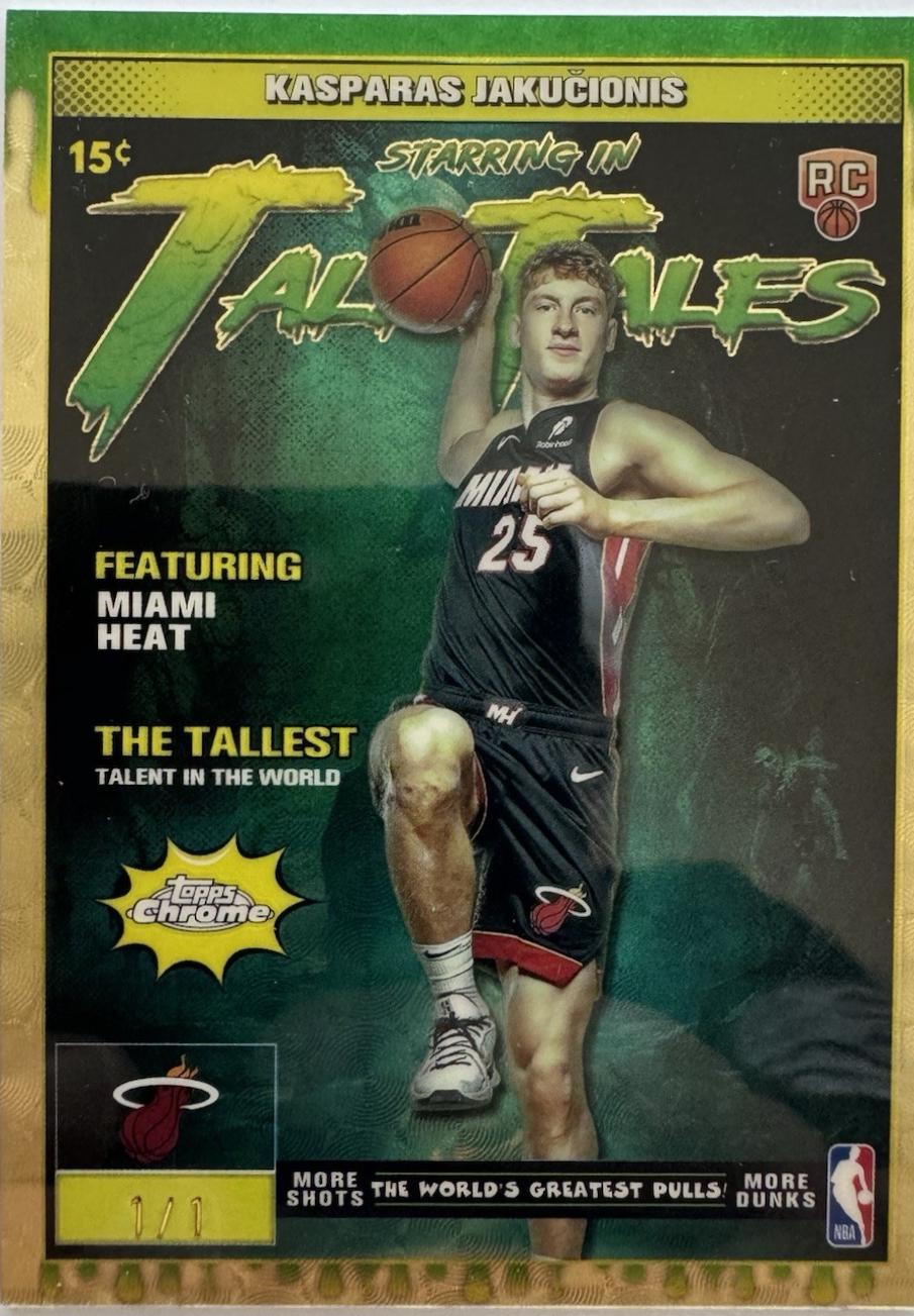 Kasparas Jakucionis [Superfractor] #TT-24