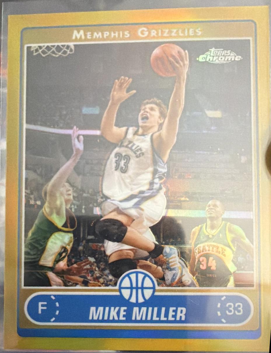 Mike Miller [Gold Refractor] #76