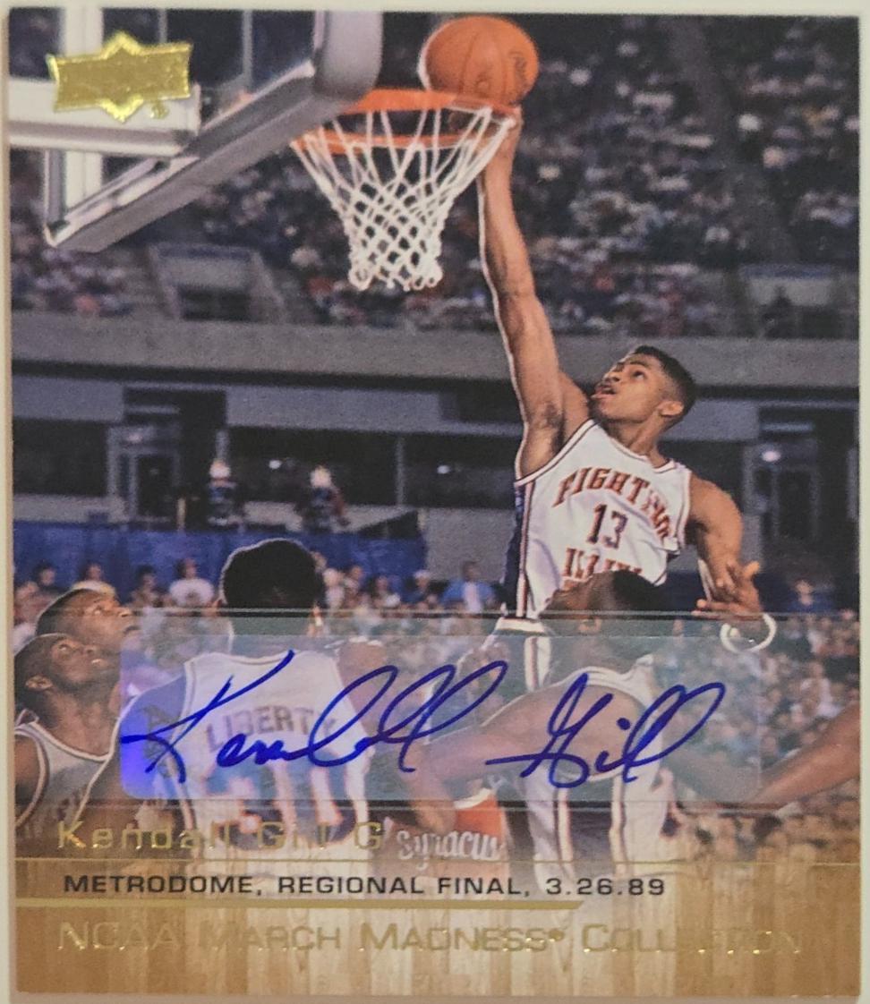 Kendall Gill [Gold Foil Autograph] #KG-1
