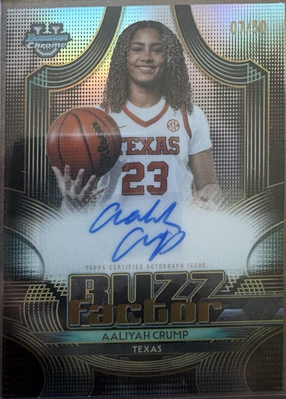 Aaliyah Crump [Gold] #BZA-AC