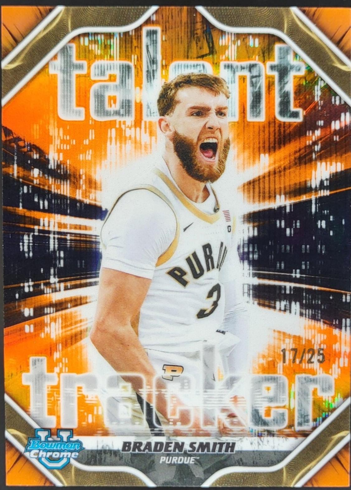 Braden Smith [Orange Refractor] #TT-22