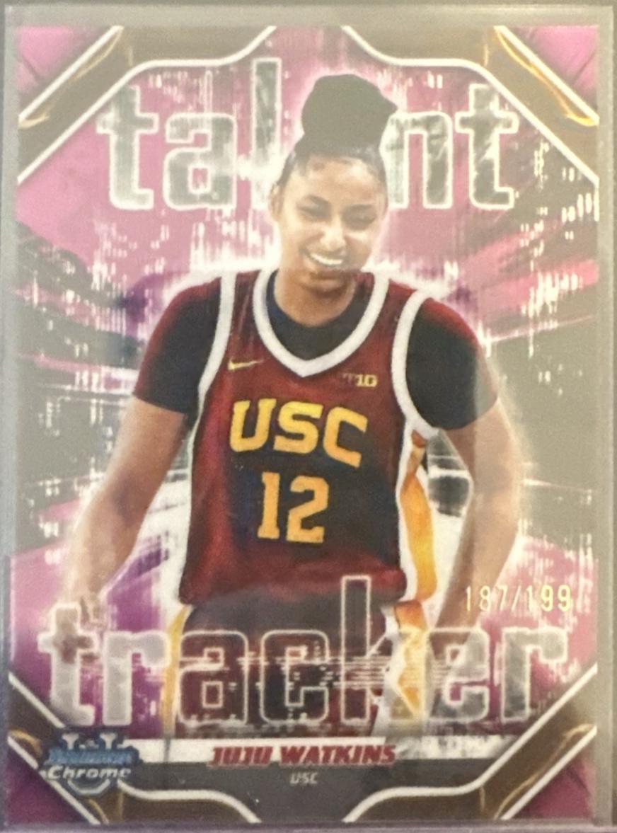 Juju Watkins [Fuchsia Refractor] #TT-8