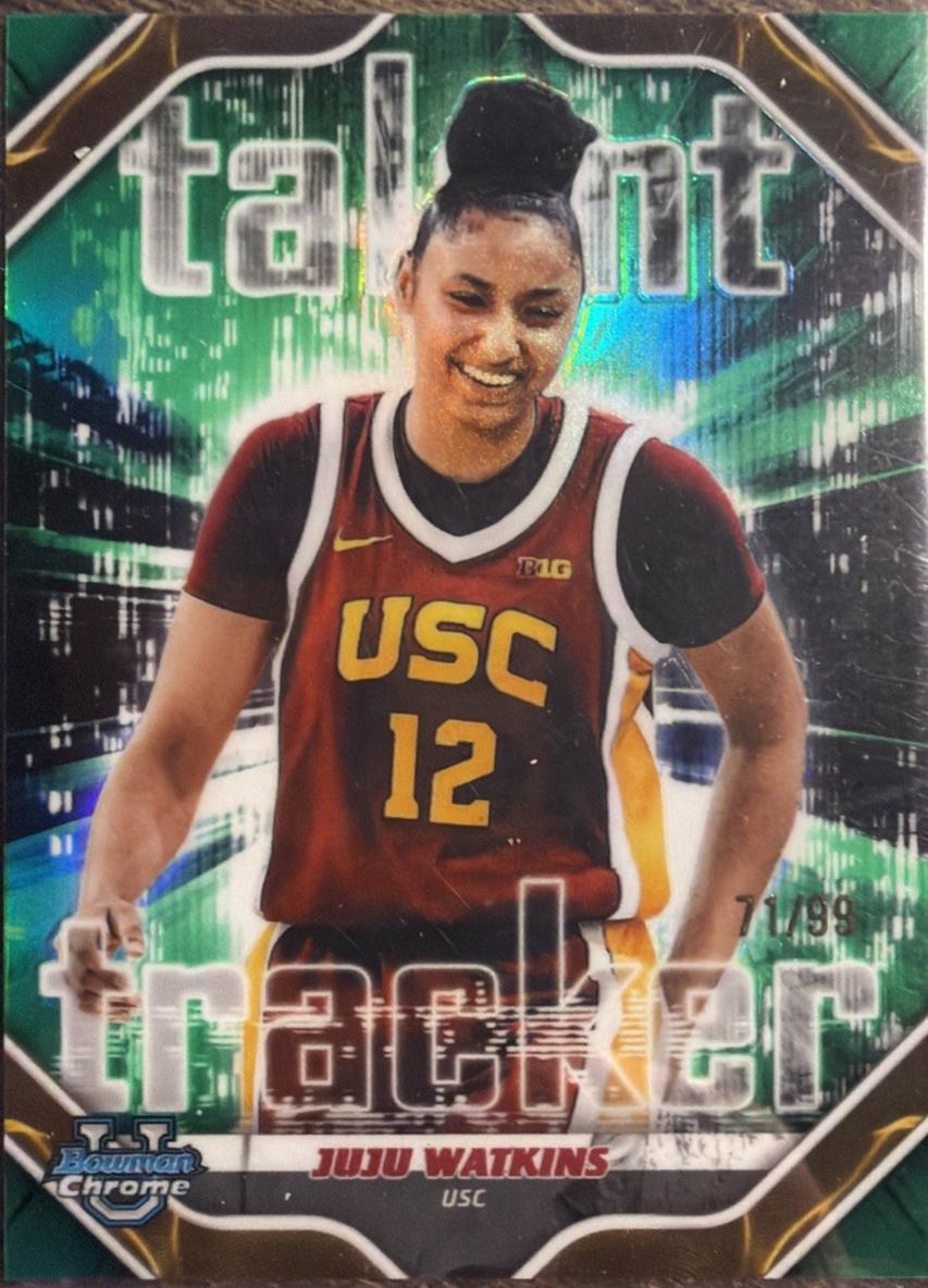 Juju Watkins [Green Refractor] #TT-8
