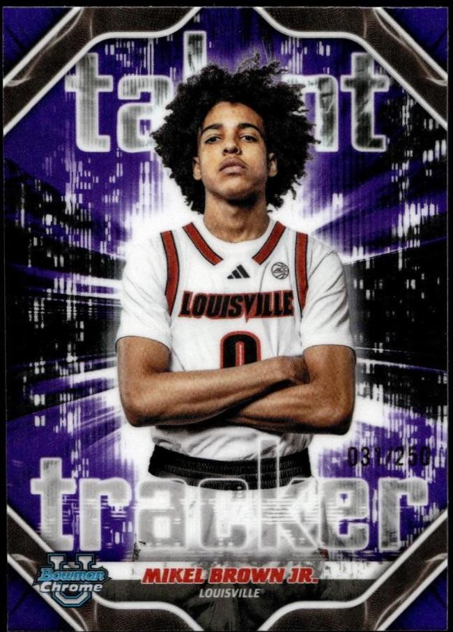 Mikel Brown Jr. [Purple Refractor] #TT-11