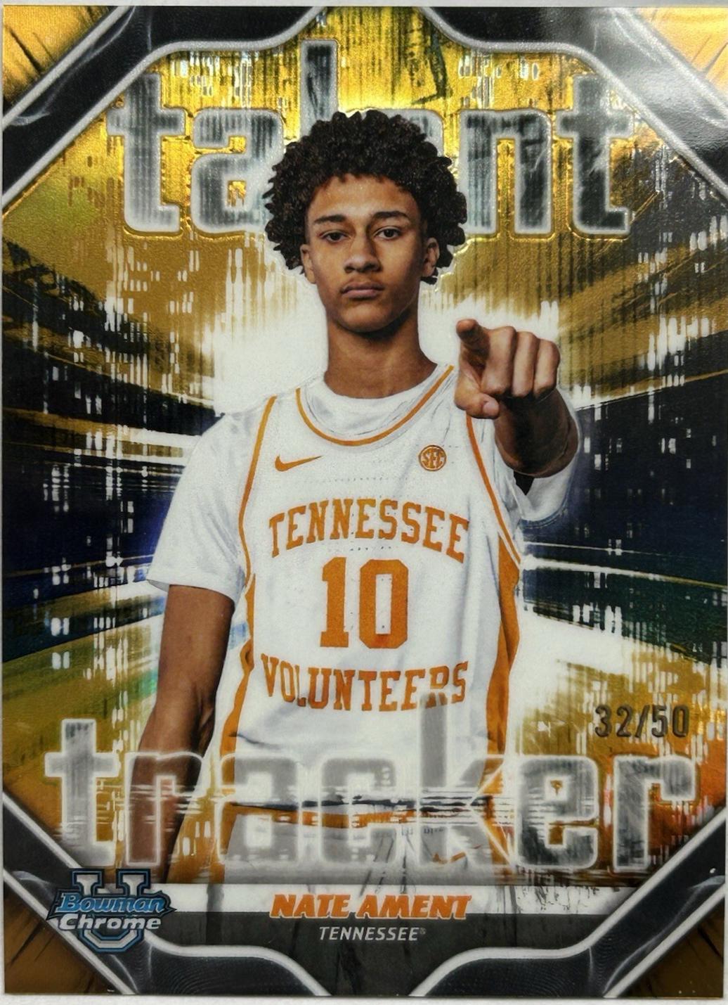 Nate Ament [Gold Refractor] #TT-10