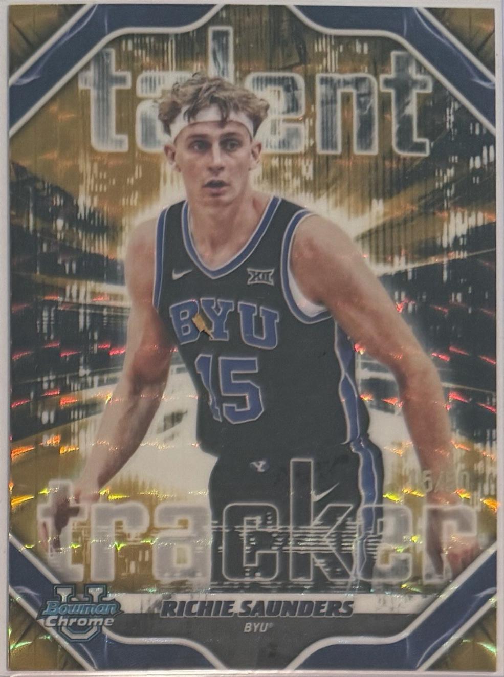 Richie Saunders [Gold Refractor] #TT-19