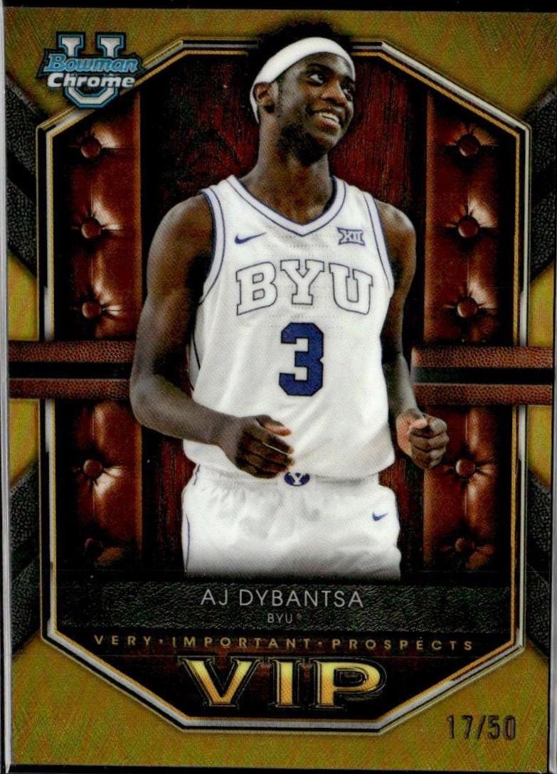AJ Dybantsa [Gold Refractor] #VIP-1