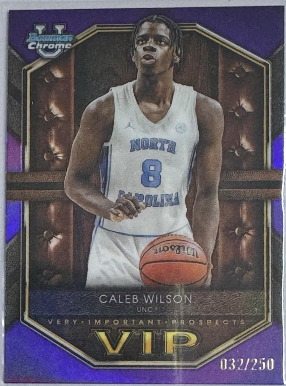 Caleb Wilson [Purple Refractor] #VIP-9