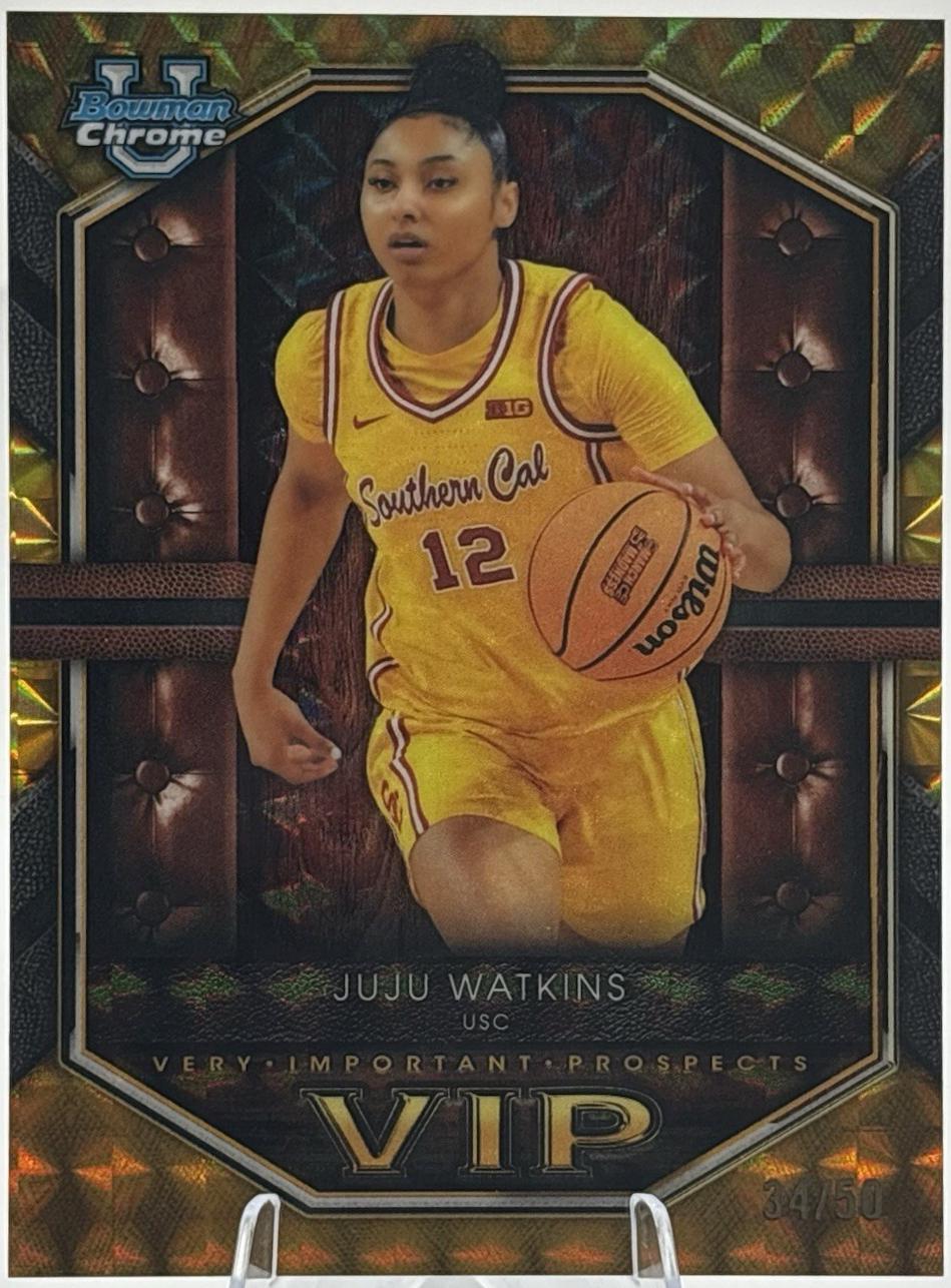 Juju Watkins [Gold Geometric] #VIP-8