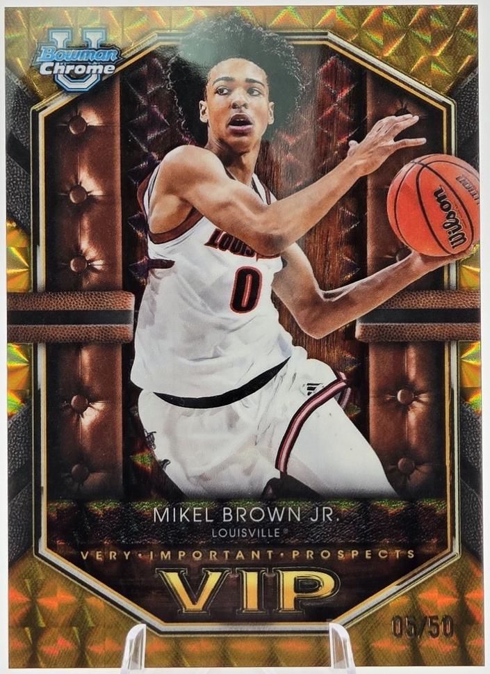 Mikel Brown Jr. [Gold Geometric] #VIP-11