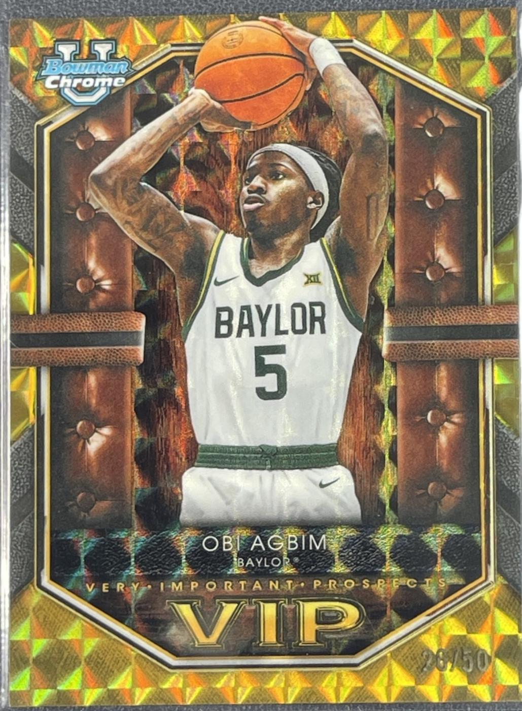 Obi Agbim [Gold Refractor] #VIP-21