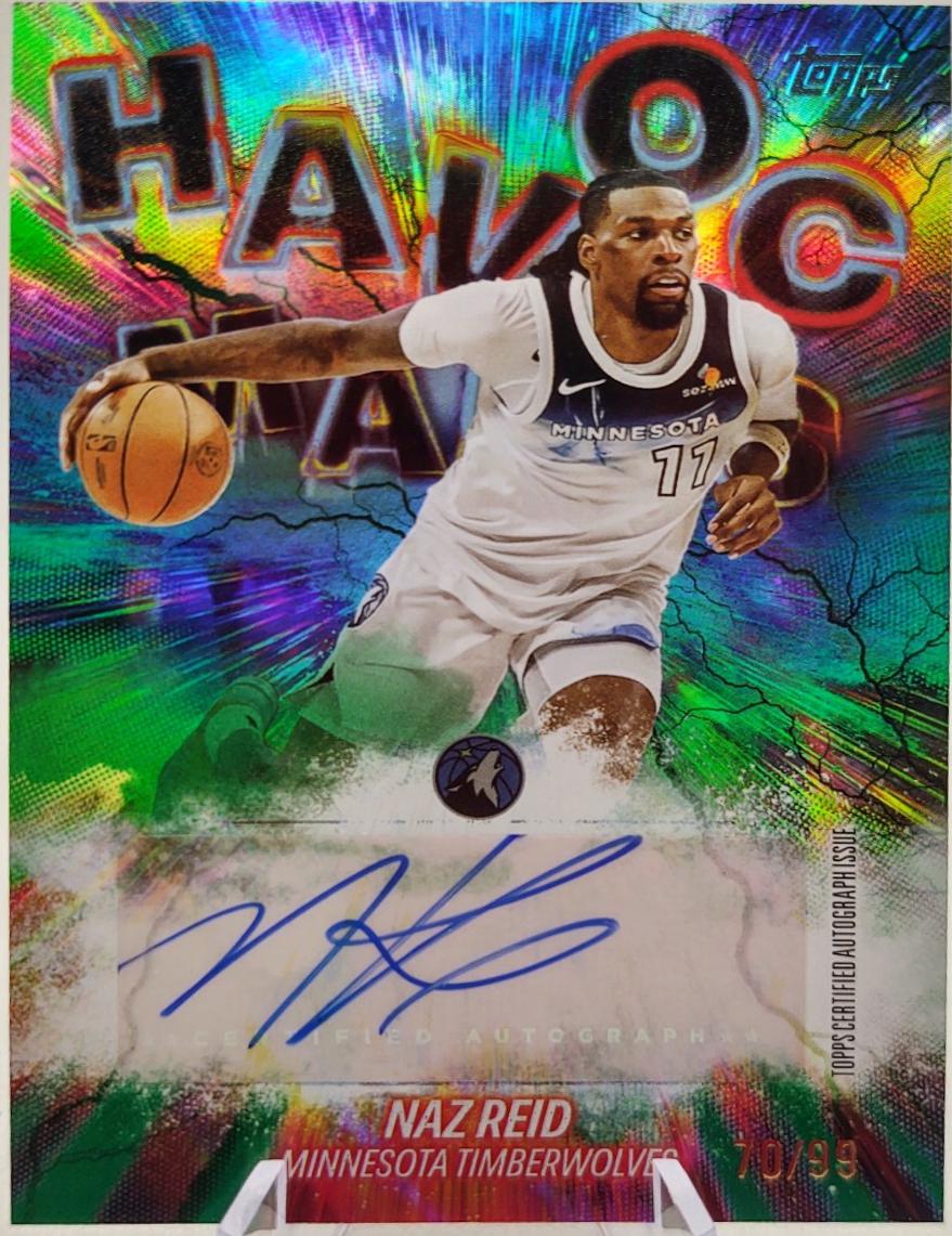 Naz Reid [Green Rainbow] #HM-NR