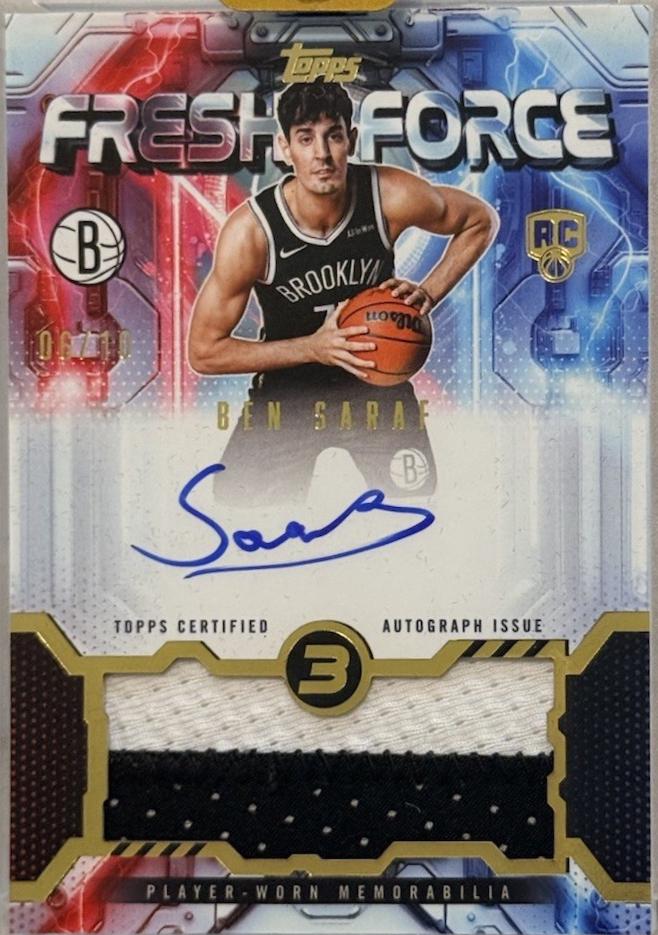 Ben Saraf [Gold] #FFR-BS