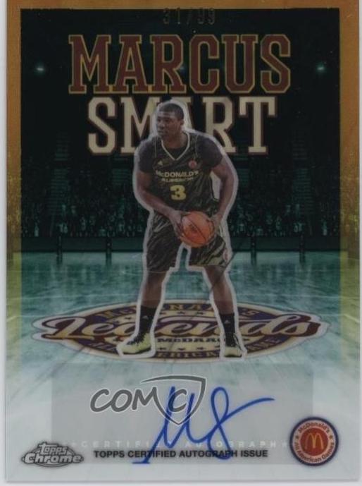 Marcus Smart [Green Refractor] #LA-MS