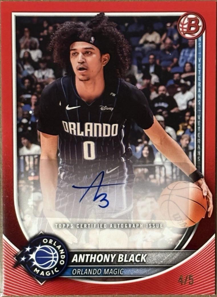 Anthony Black [Red Border] #RVA-AL
