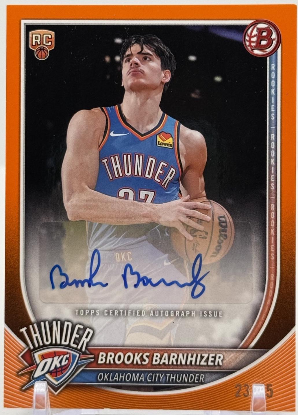 Brooks Barnhizer [Orange Border] #RVA-BB