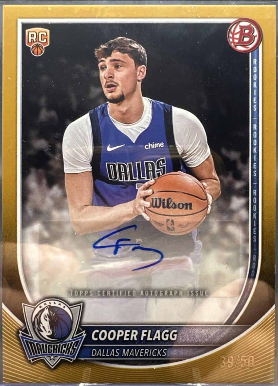 Cooper Flagg [Gold Border] #RVA-CF