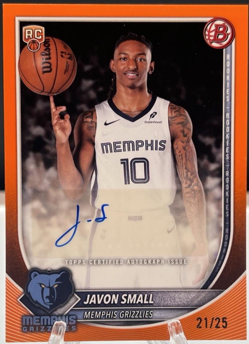 Javon Small [Orange Border] #RVA-JS