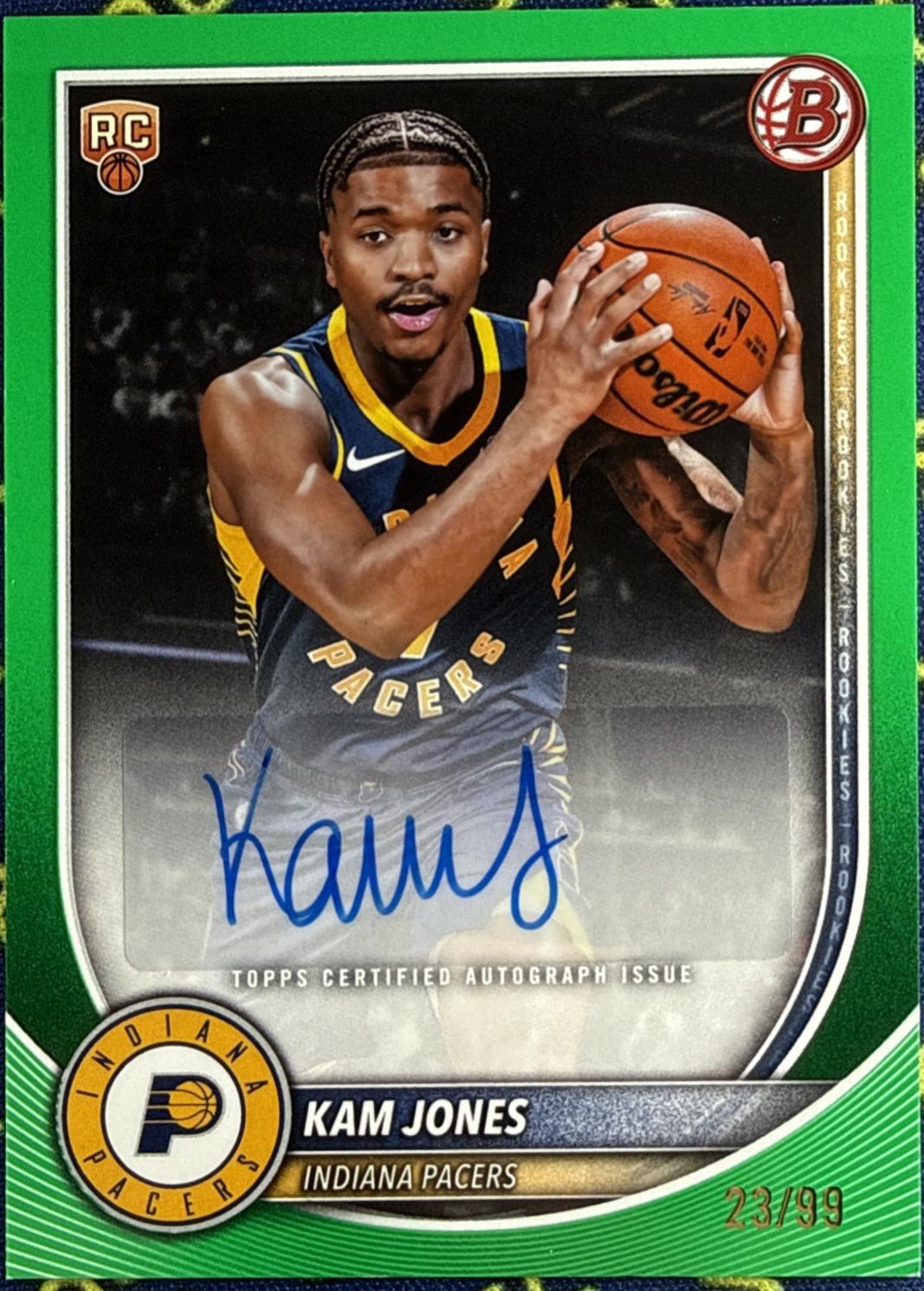 Kam Jones [Green Border] #RVA-KO