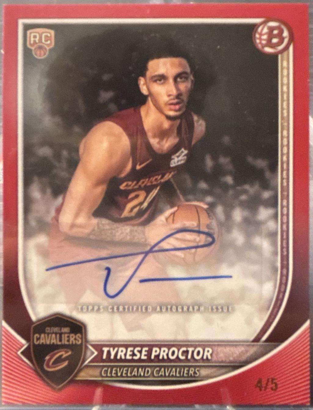 Tyrese Proctor [Red Border] #RVA-TP