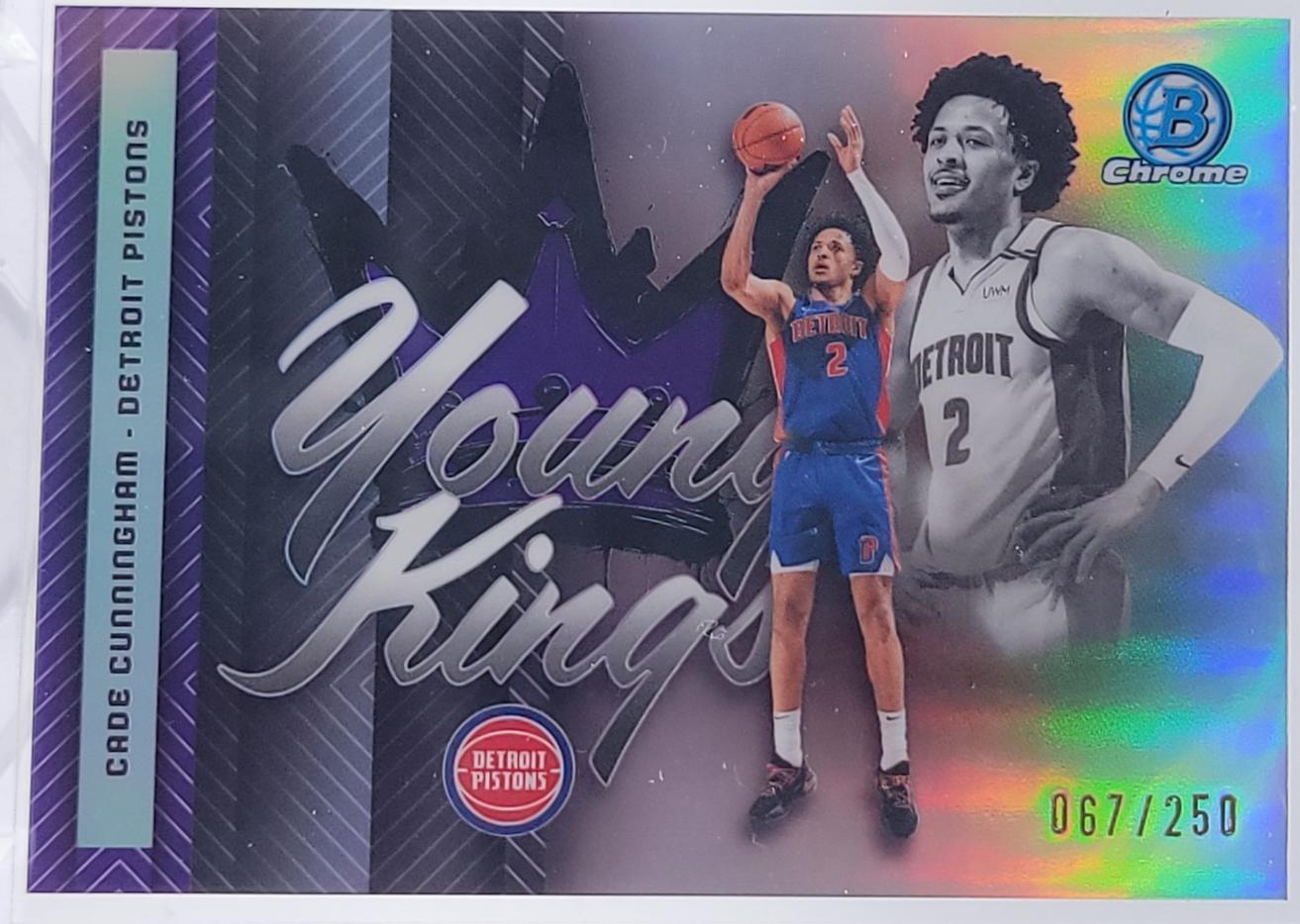 Cade Cunningham [Purple Refractor] #YK-12