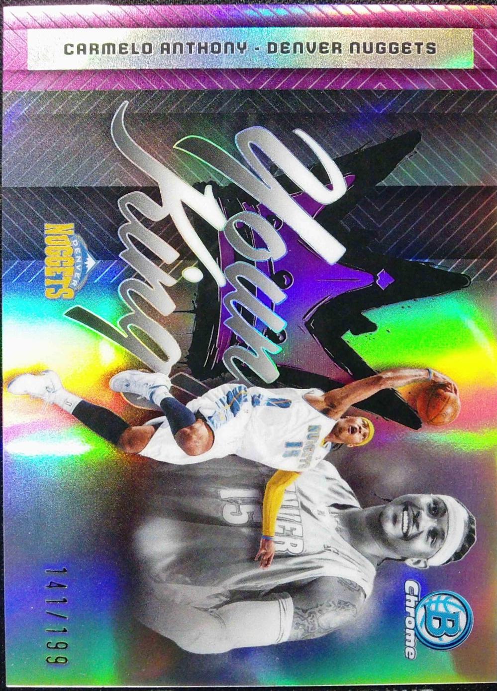 Carmelo Anthony [Fuchsia Refractor] #YK-22