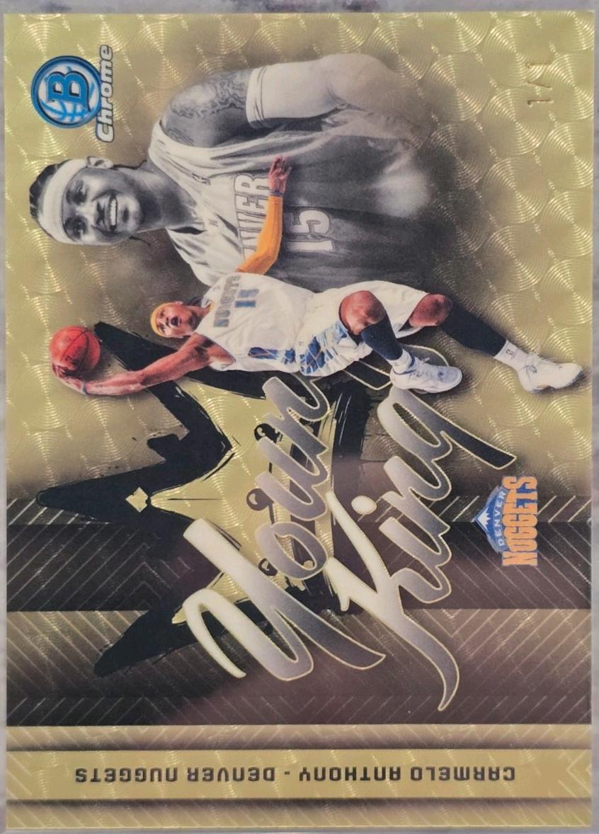 Carmelo Anthony [Superfractor] #YK-22
