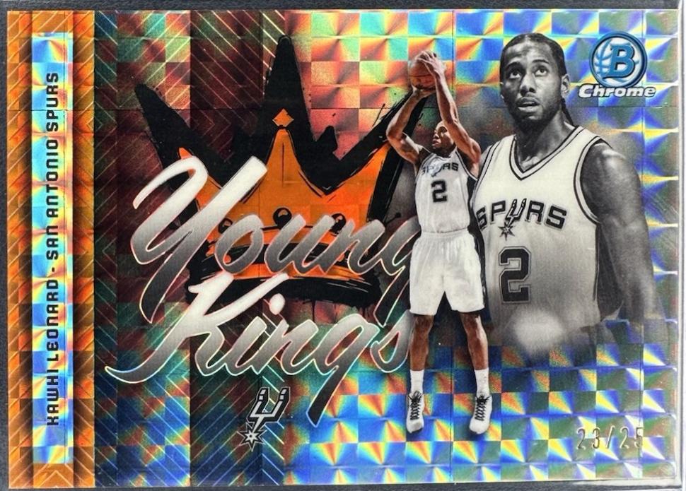 Kawhi Leonard [Orange Refractor] #YK-10