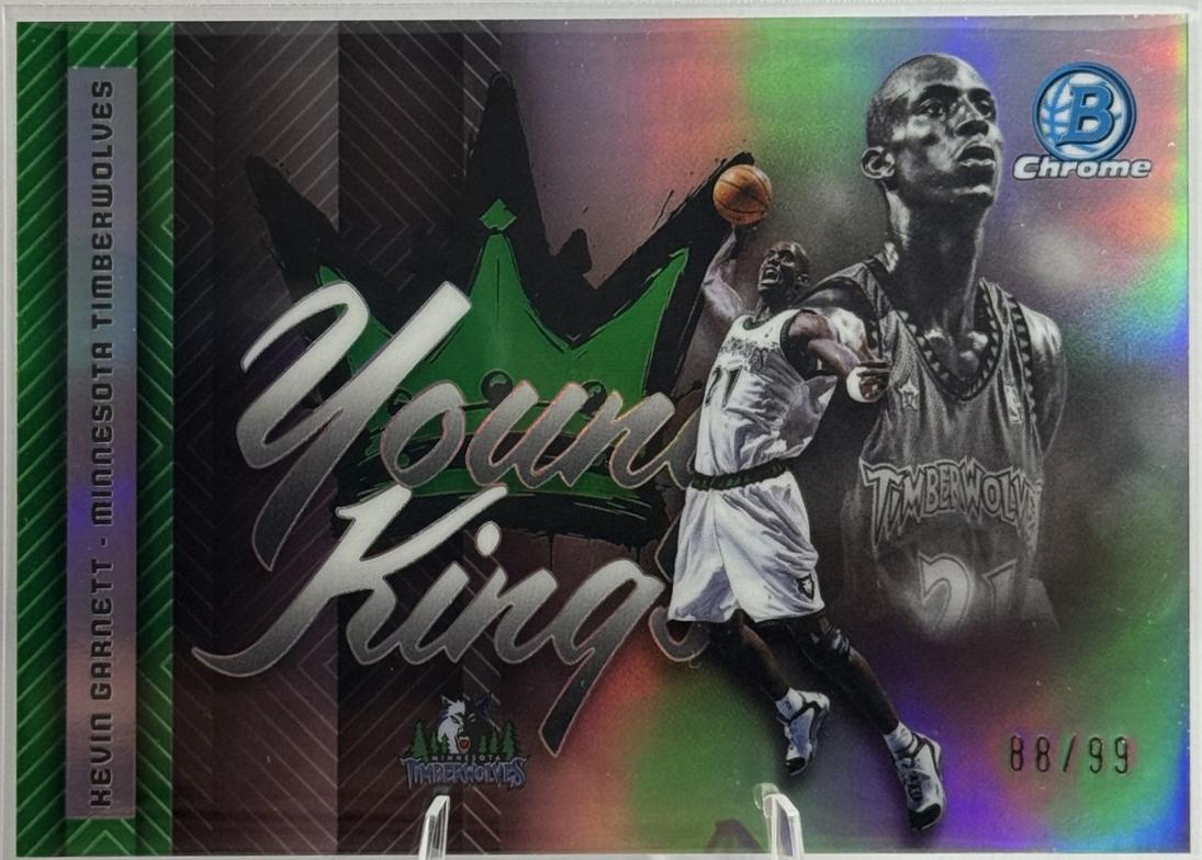 Kevin Garnett [Green Refractor] #YK-21