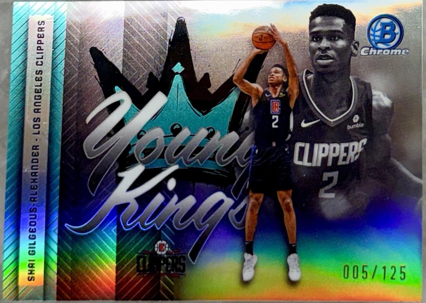 Shai Gilgeous-Alexander [Aqua Refractor] #YK-1