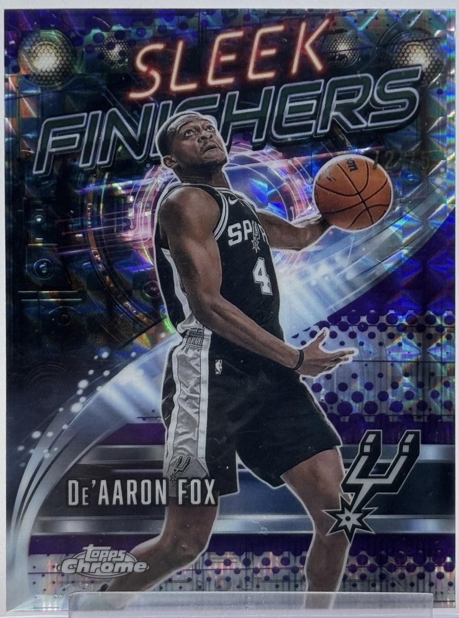 De'Aaron Fox [Refractor Geometric] #SF-17