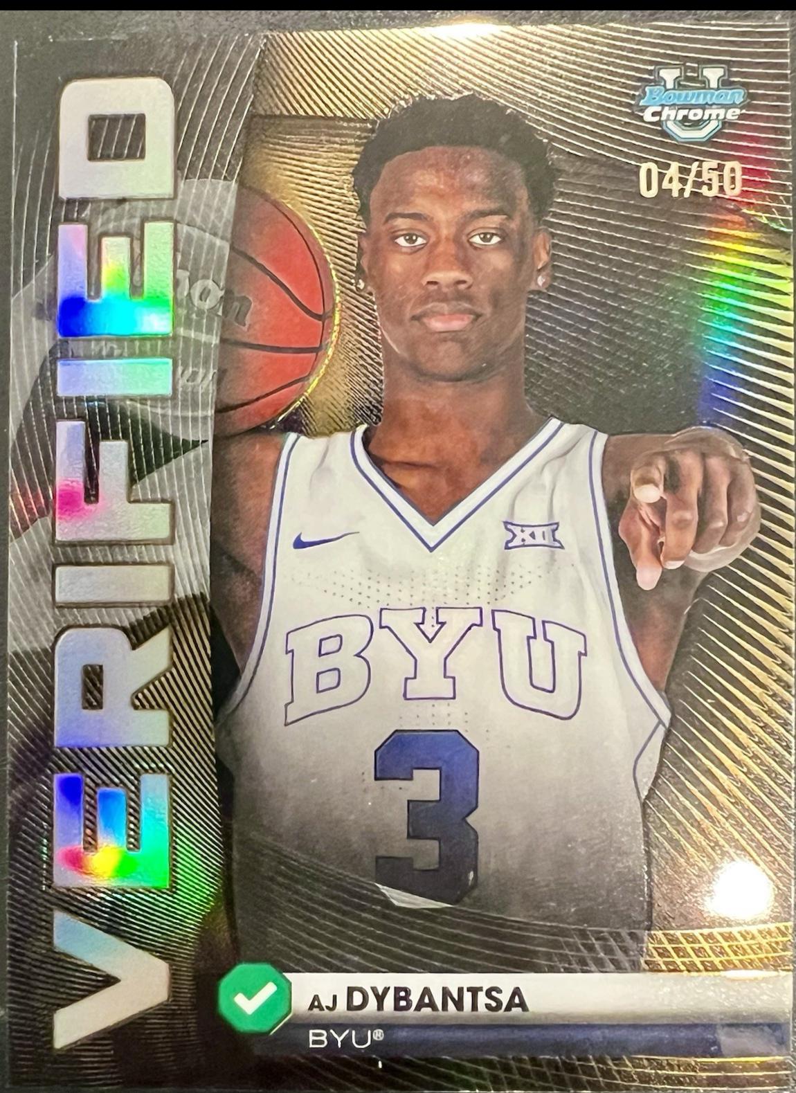 AJ Dybantsa [Gold Refractor] #BV-1