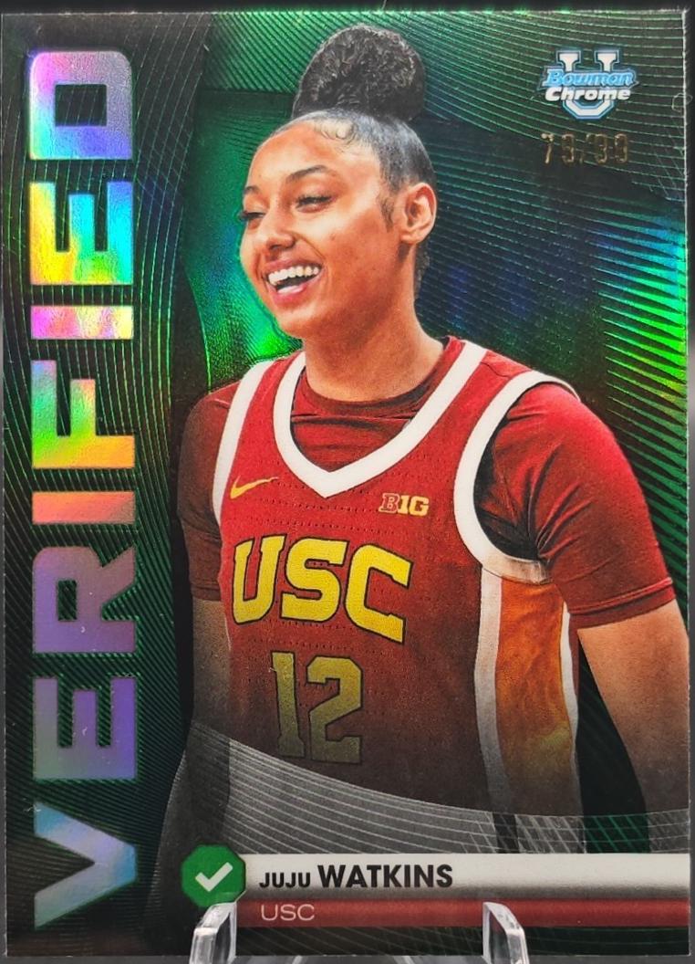 Juju Watkins [Green Refractor] #BV-8