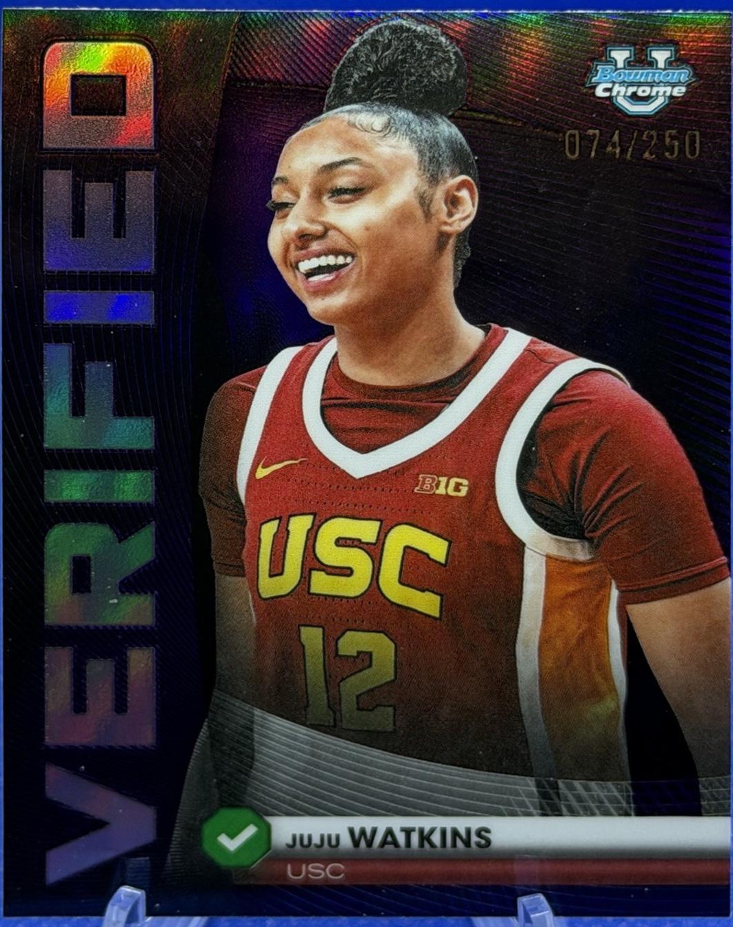 Juju Watkins [Purple Refractor] #BV-8