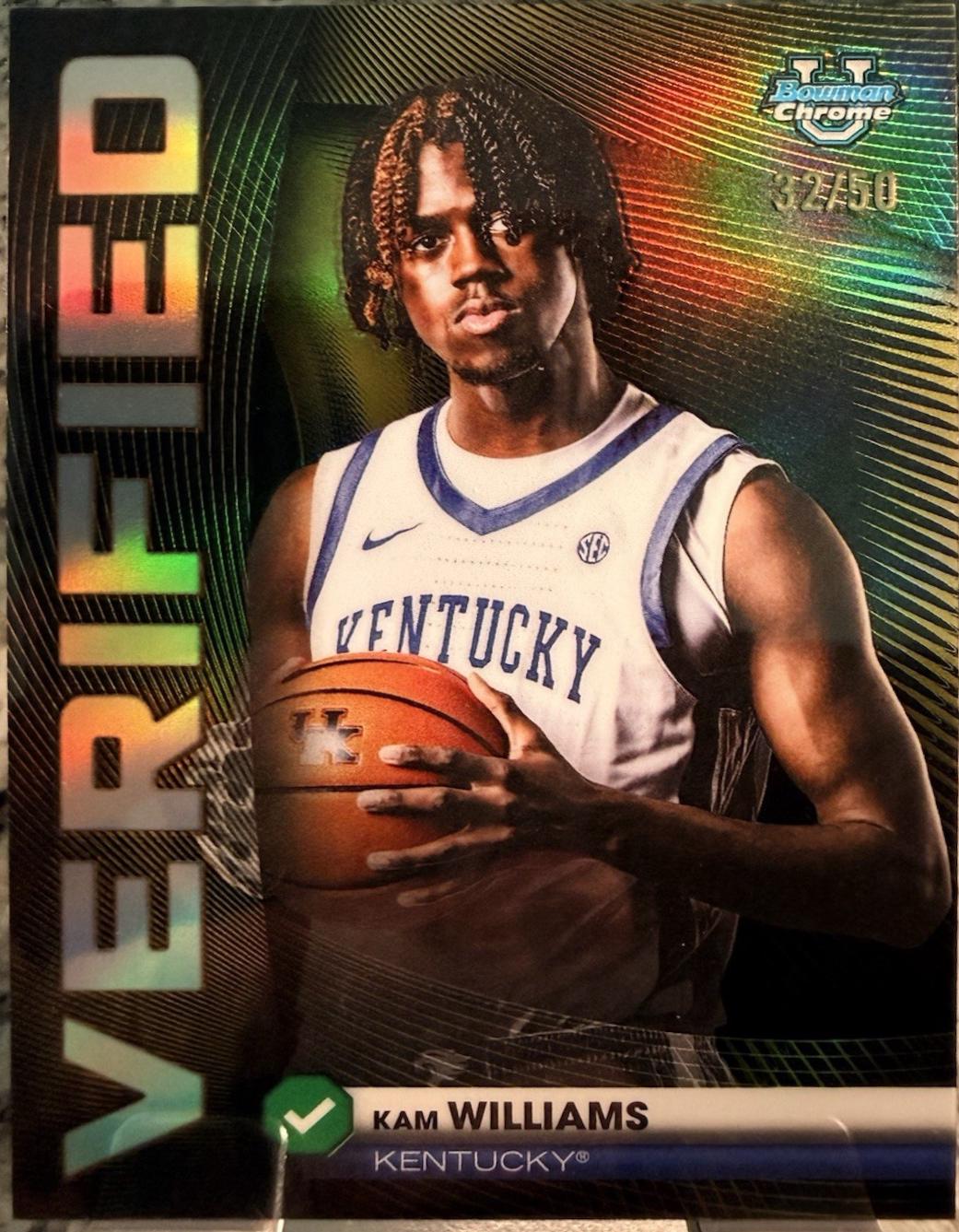 Kam Williams [Gold Refractor] #BV-14