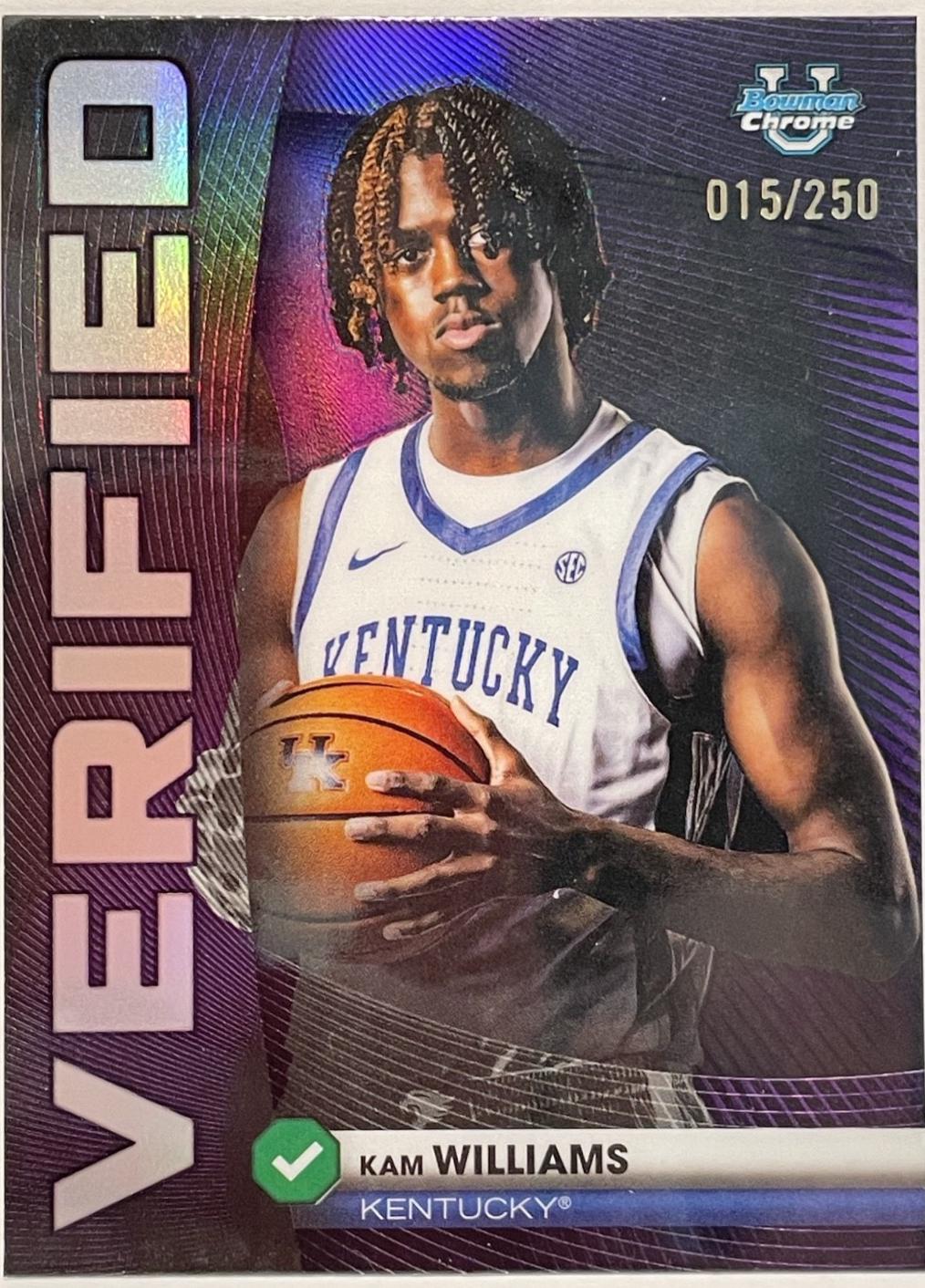 Kam Williams [Purple Refractor] #BV-14