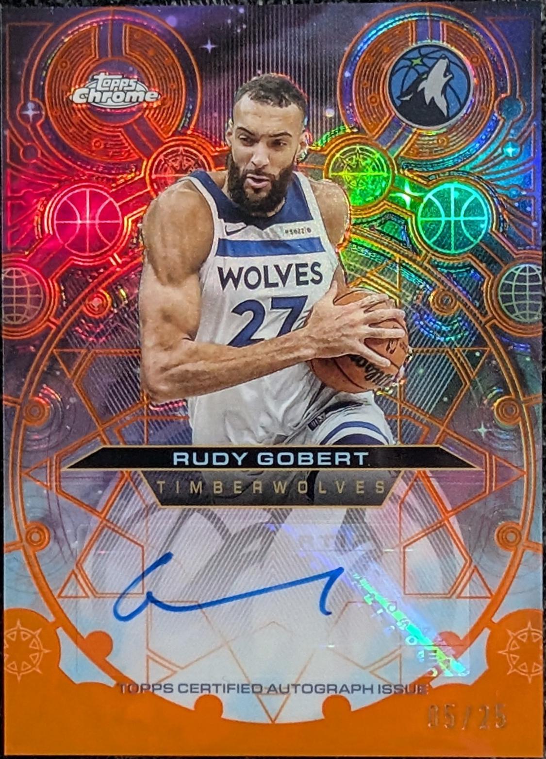 Rudy Gobert [Refractor Orange] #CH-RG