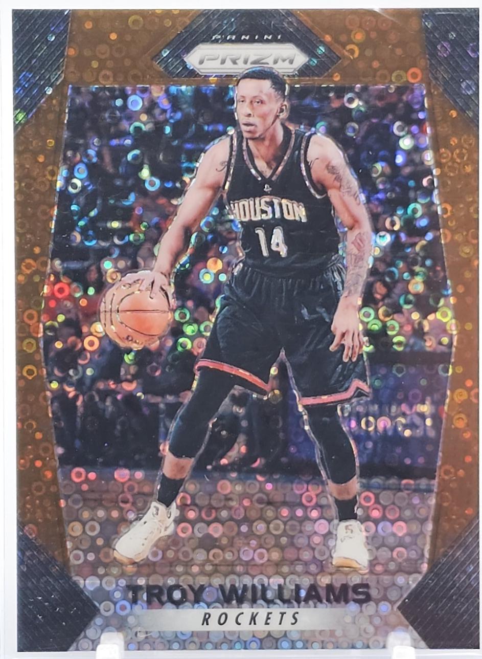 Troy Williams [Fast Break Bronze Prizm] #259