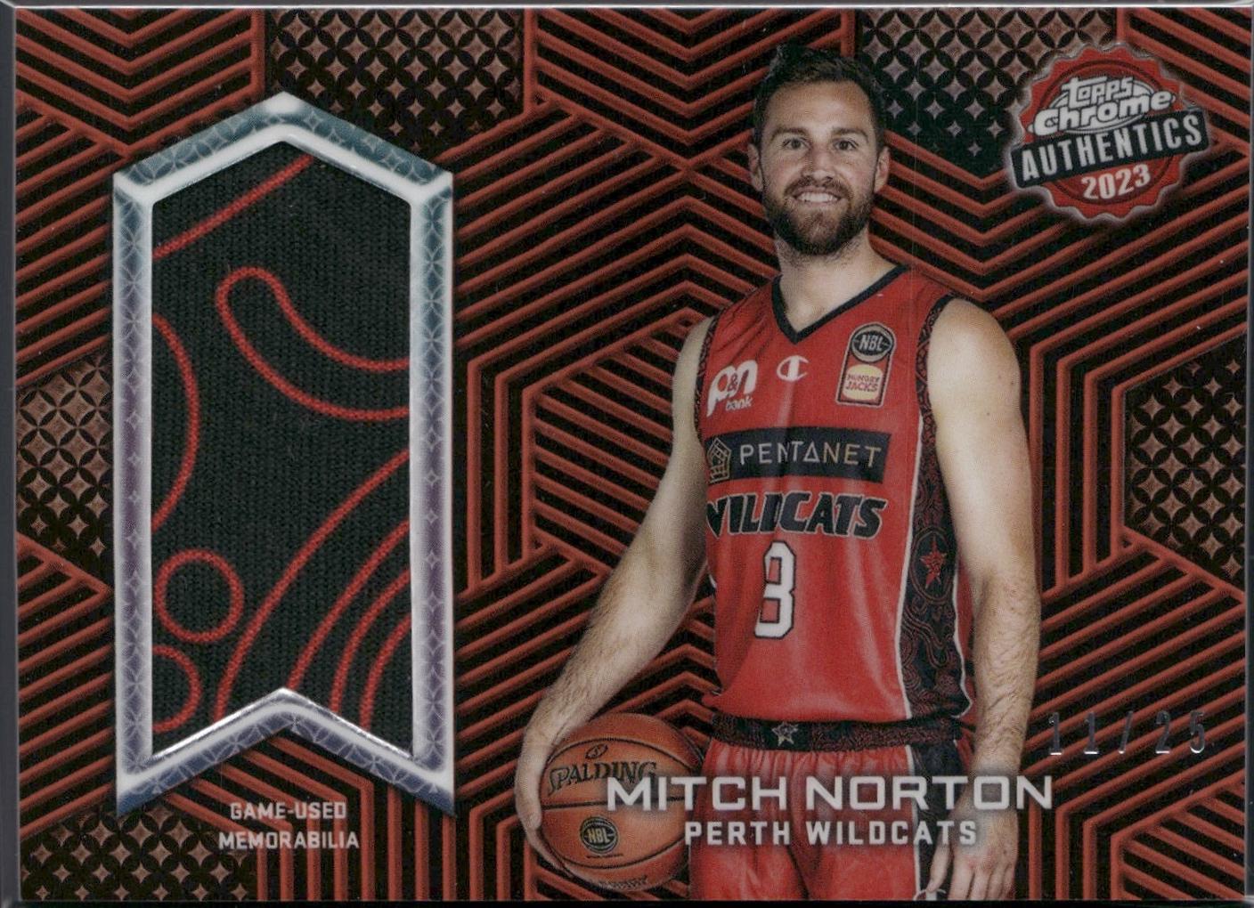 Mitch Norton [Orange Refractor] #TCA-MN