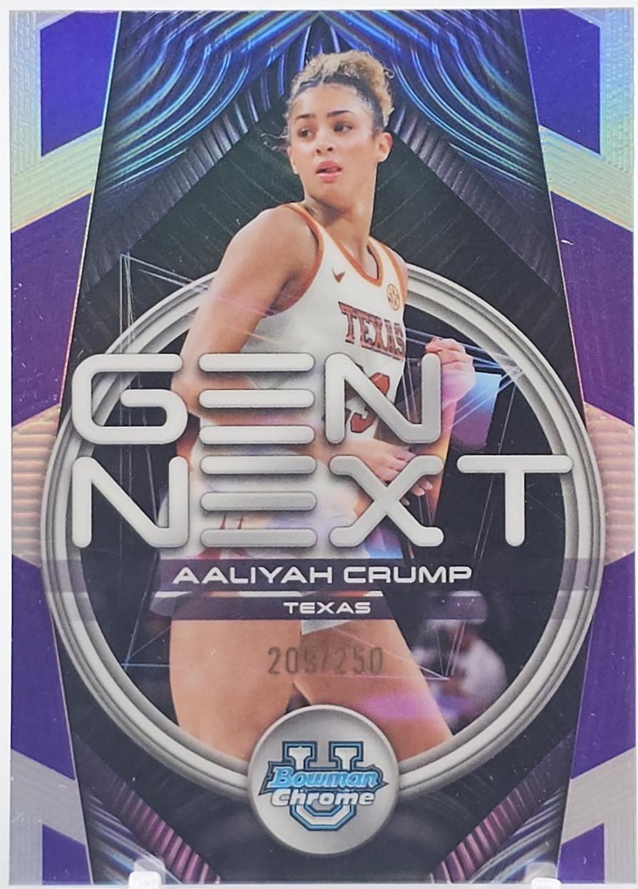 Aaliyah Crump [Purple Refractor] #GN-12