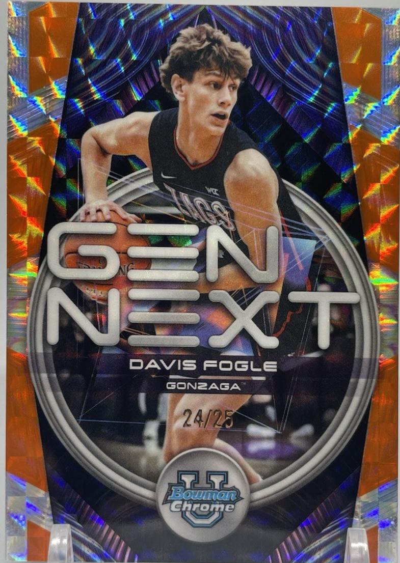 Davis Fogle [Orange Geometric] #GN-18
