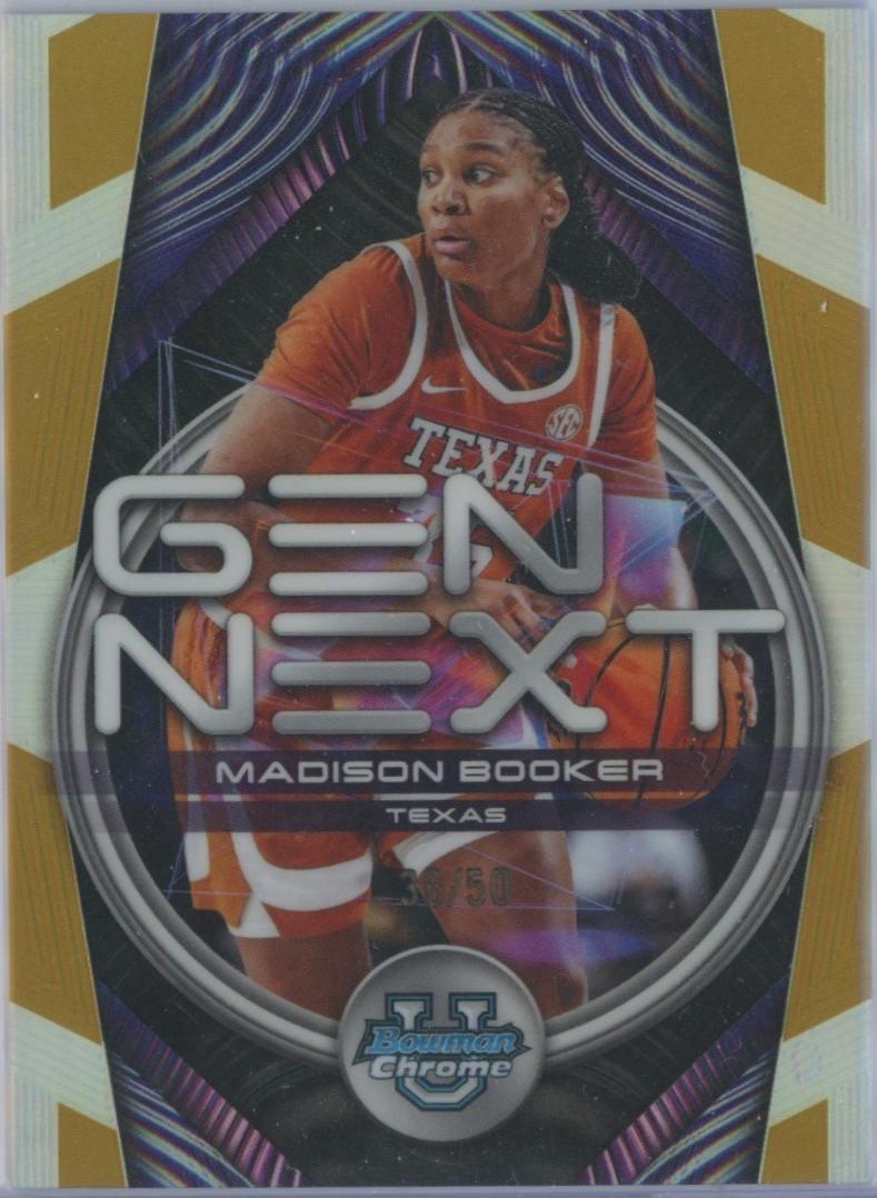 Madison Booker [Gold Refractor] #GN-20
