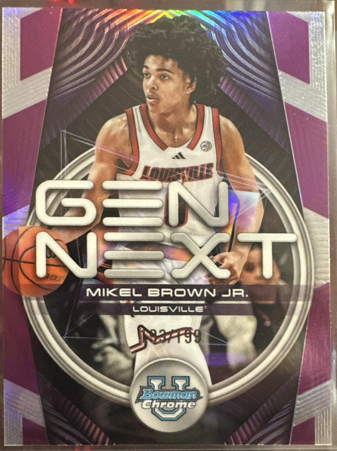 Mikel Brown Jr. [Fuchsia Refractor] #GN-11