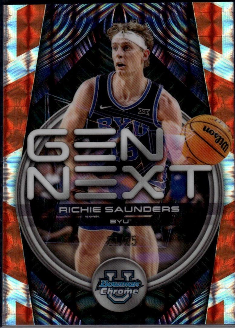 Richie Saunders [Orange Geometric] #GN-23