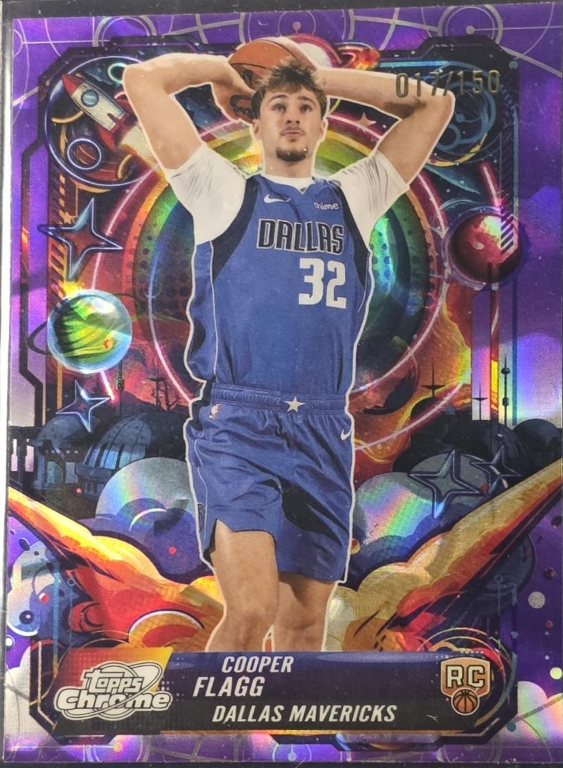 Cooper Flagg [Purple Nebula Refractor] #PRP-16