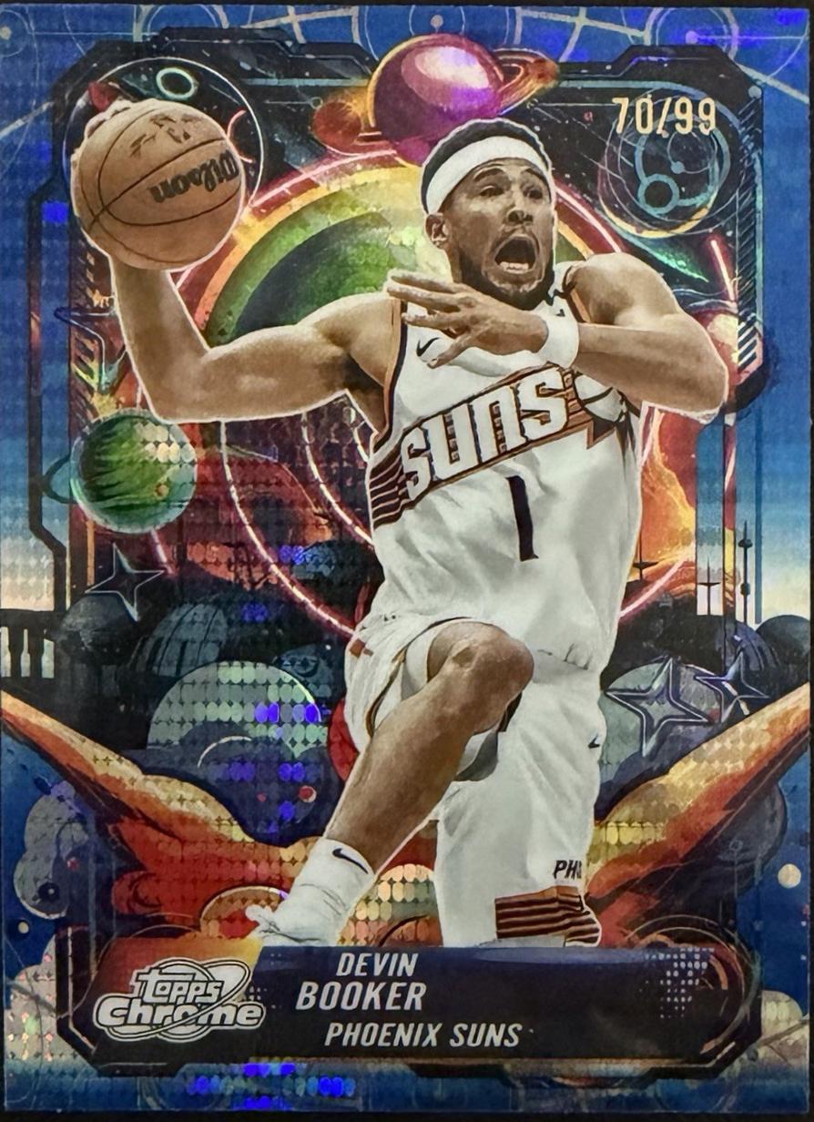 Devin Booker [Blue Moon Refractor] #PRP-14